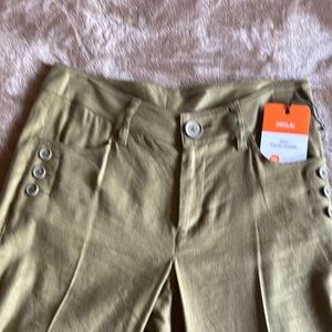 CAbi Straight Leg Pants - Olive